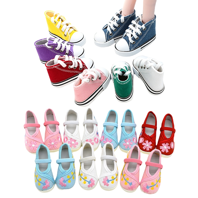 1 Pair 7.5cm Canvas Shoes for  - Sneaker Care Accessories ulasan dan harga
