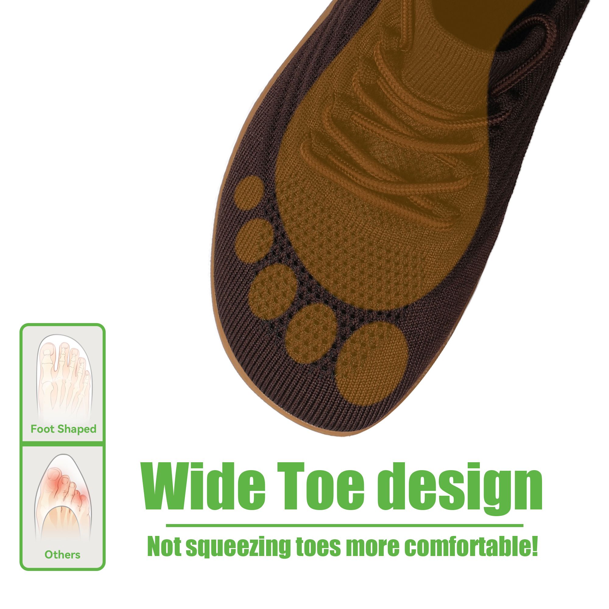 Womens Wide Toe Box Shoes Mini - Sneaker Case ulasan dan harga