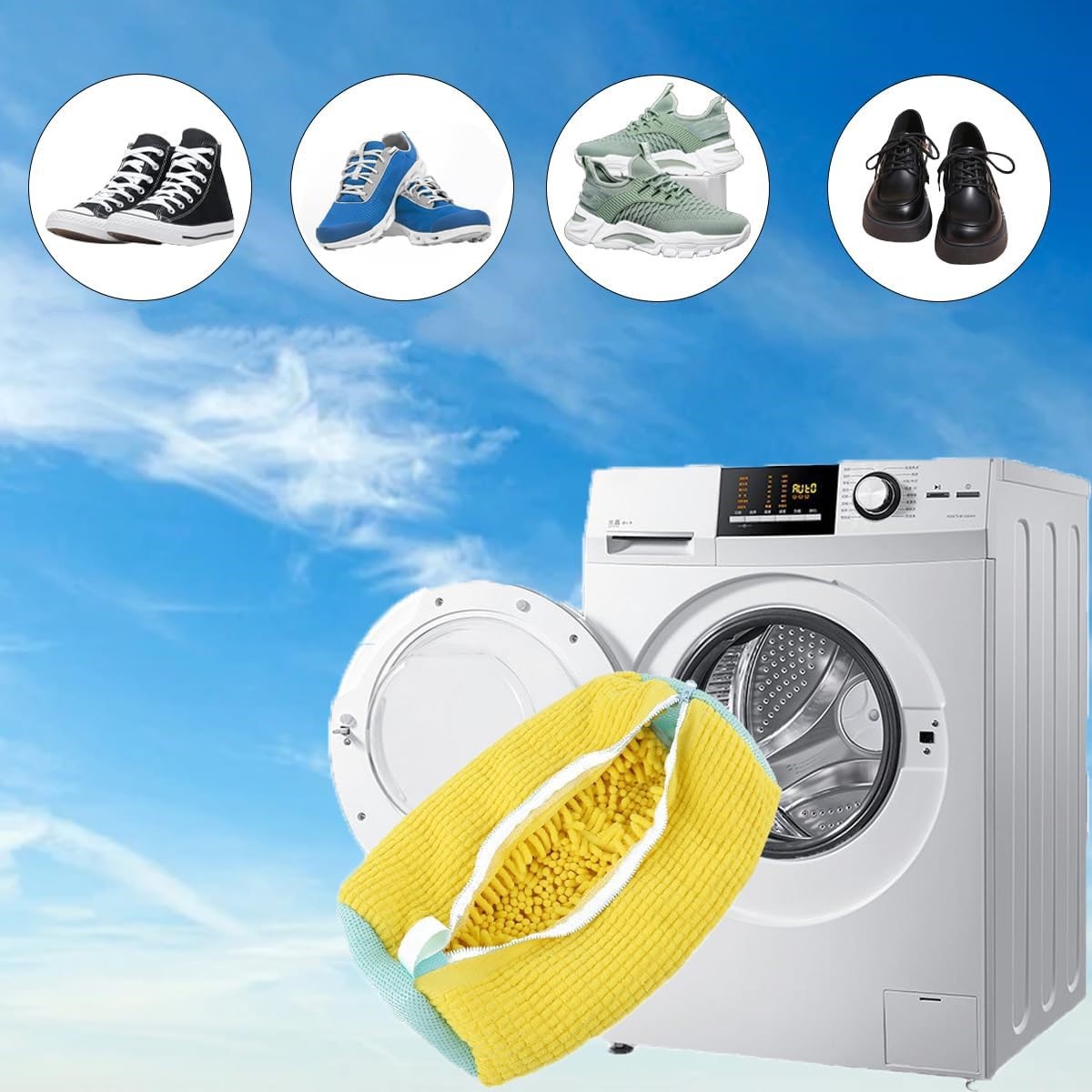 Washing Machine Shoe Bag Sneak - Sneaker Care Laundry ulasan dan harga