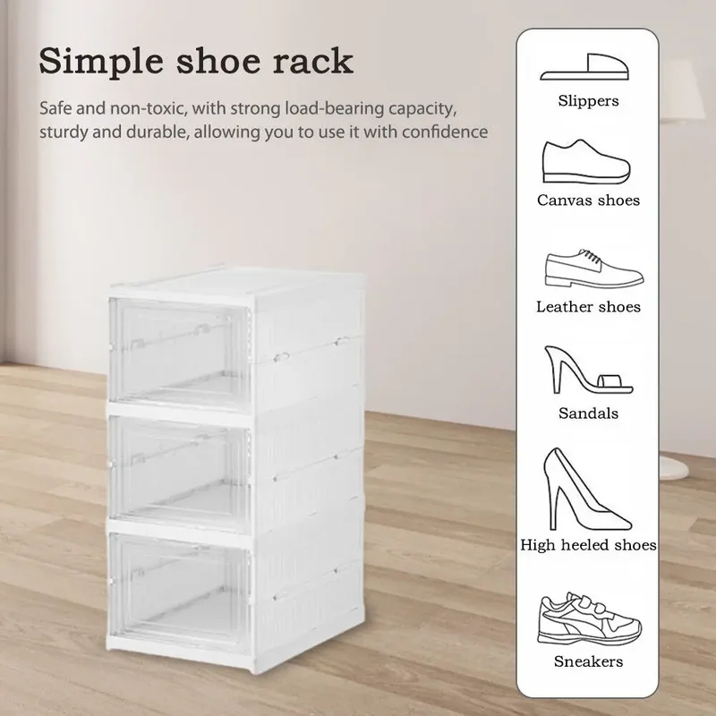 Dustproof 6 Layers Foldable Sh - Sneaker Case ulasan dan harga