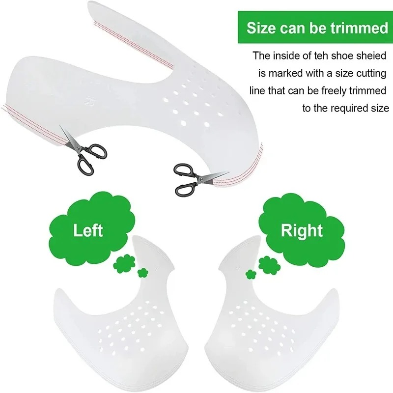 4/8Pcs Shoes Crease Protector  - Sneaker Case ulasan dan harga