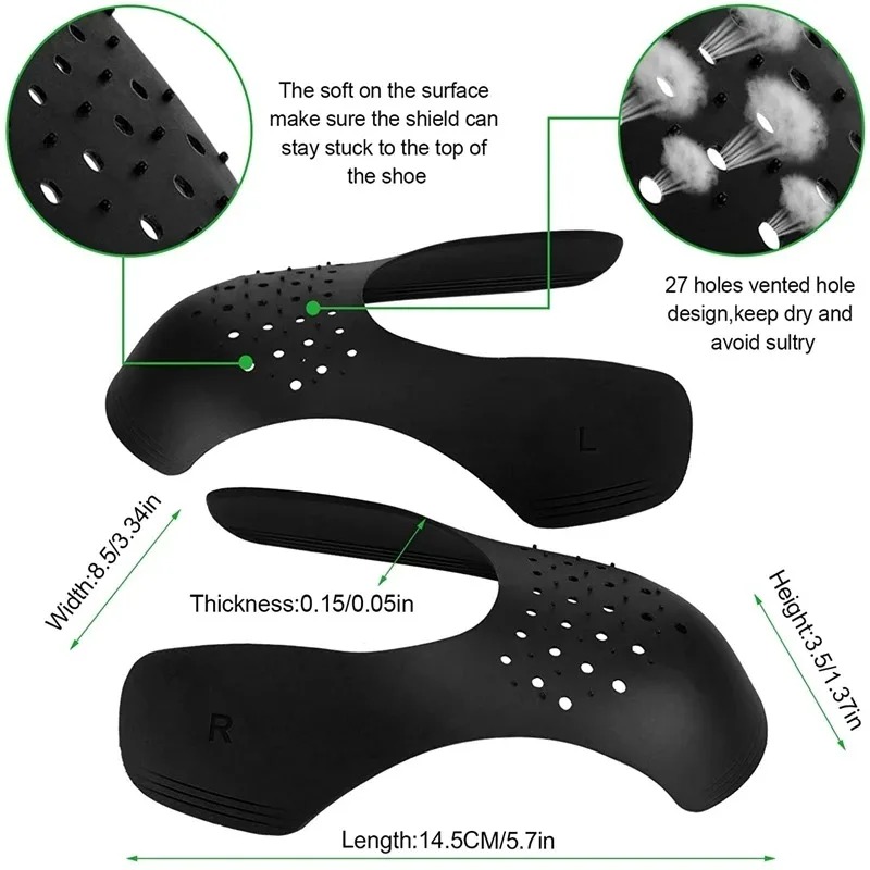 4/8Pcs Shoes Crease Protector  - Sneaker Case ulasan dan harga