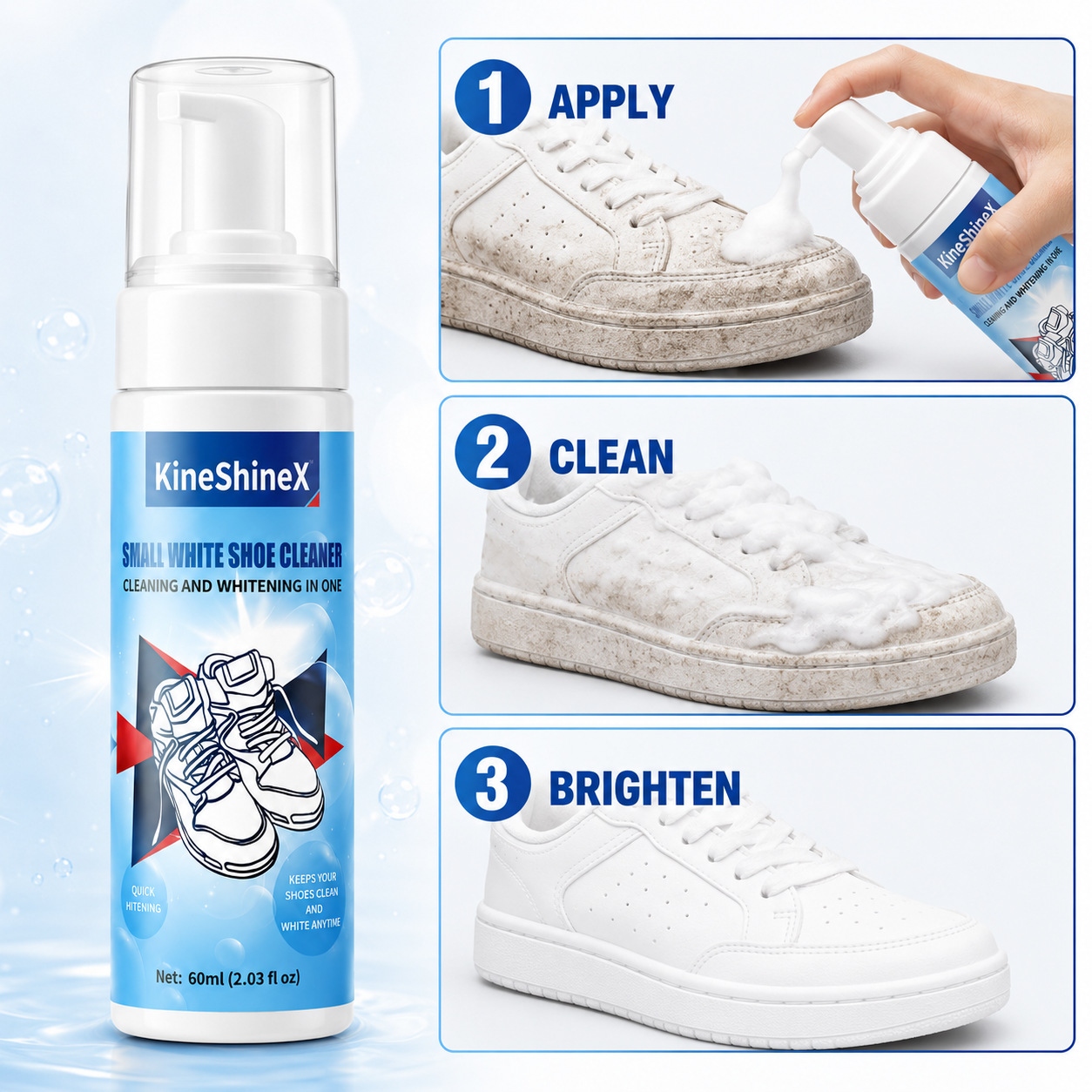 Gihen Shoe Cleaner Kits Water- - Sneaker Care Accessories ulasan dan harga