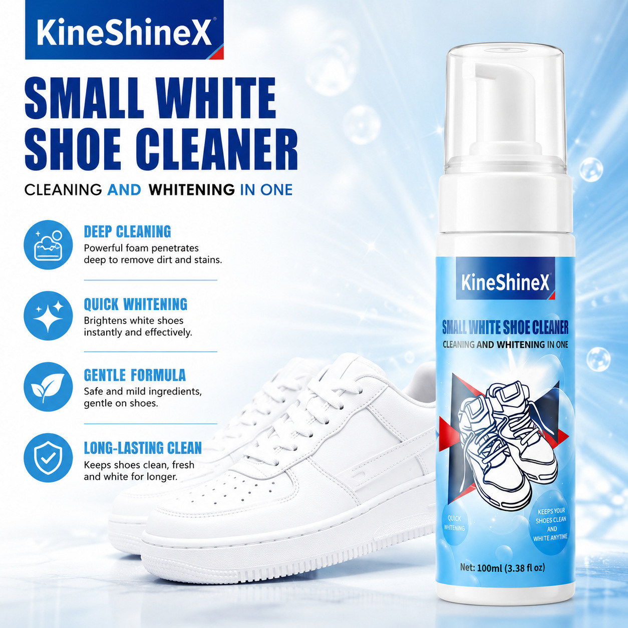 Gihen Shoe Cleaner Kits Water- - Sneaker Care Accessories ulasan dan harga